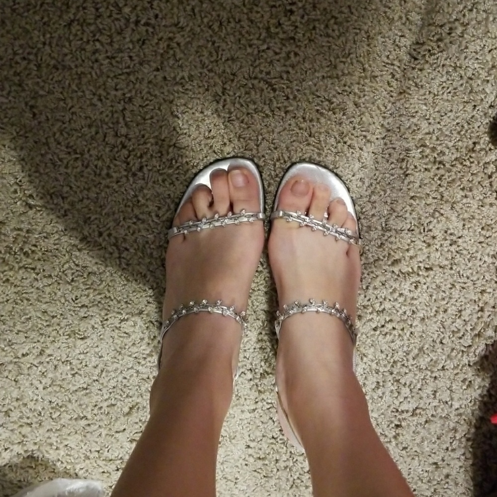 Stuart Weitzman crystal high heel Authentic !!